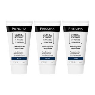 KIT 3 ANTITRANSPIRANTES DESODORANTES AD-02